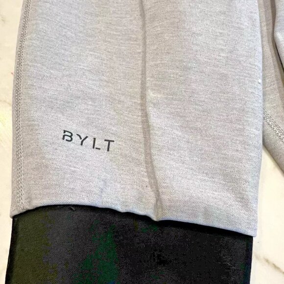 BYLT Premium Joggers Mens XL Gray Sweatpants Zip Pockets Gym Activewear (READ) - Picture 5 of 10
